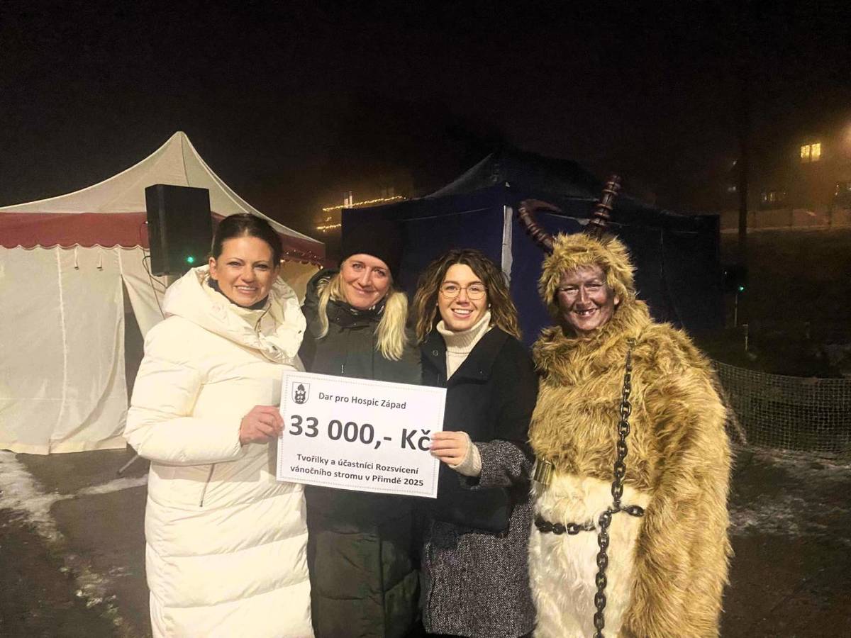 Děkujeme všem účastníkům 7.ročníku Rozsvícení vánočního stromu v Přimdě. Díky Vám jsme mohli částkou 33 000 Kč přispět na provoz mobilnímu Domácímu hospici Západ.   Těšíme se na příští rok.   Tvořilky