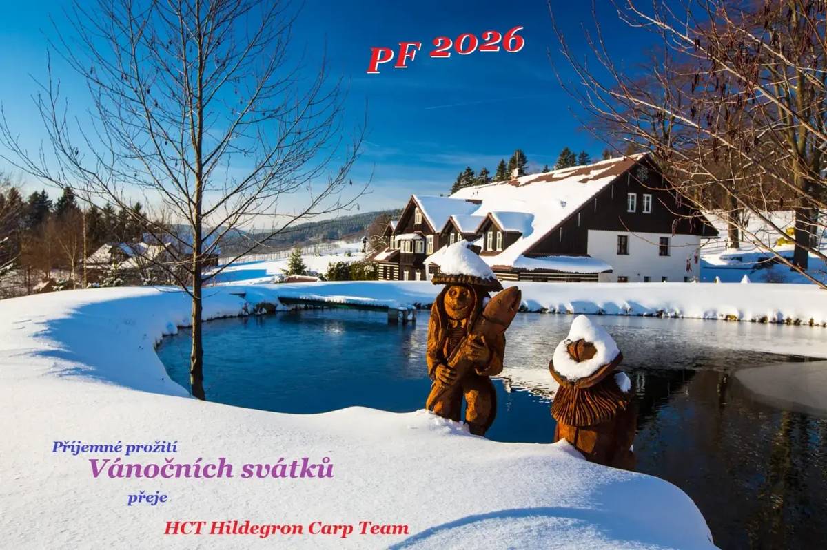 Příjemné prožití vánočních svátků přeje HCT - Hildegron Carp Team.