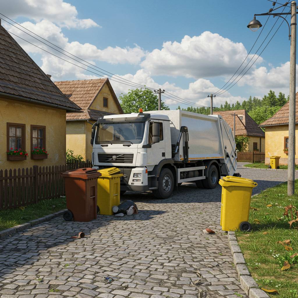 Oznamujeme, že nasledujúci týžden bude v našej obci prebiehať zber týchto zložiek odpadu:  🟫 BIOLOGICKY ROZLOŽITEĽNÝ ODPAD (streda), ⬛️ ZMESOVÝ ODPAD (štvrtok), 🟨 PLASTY (piatok),