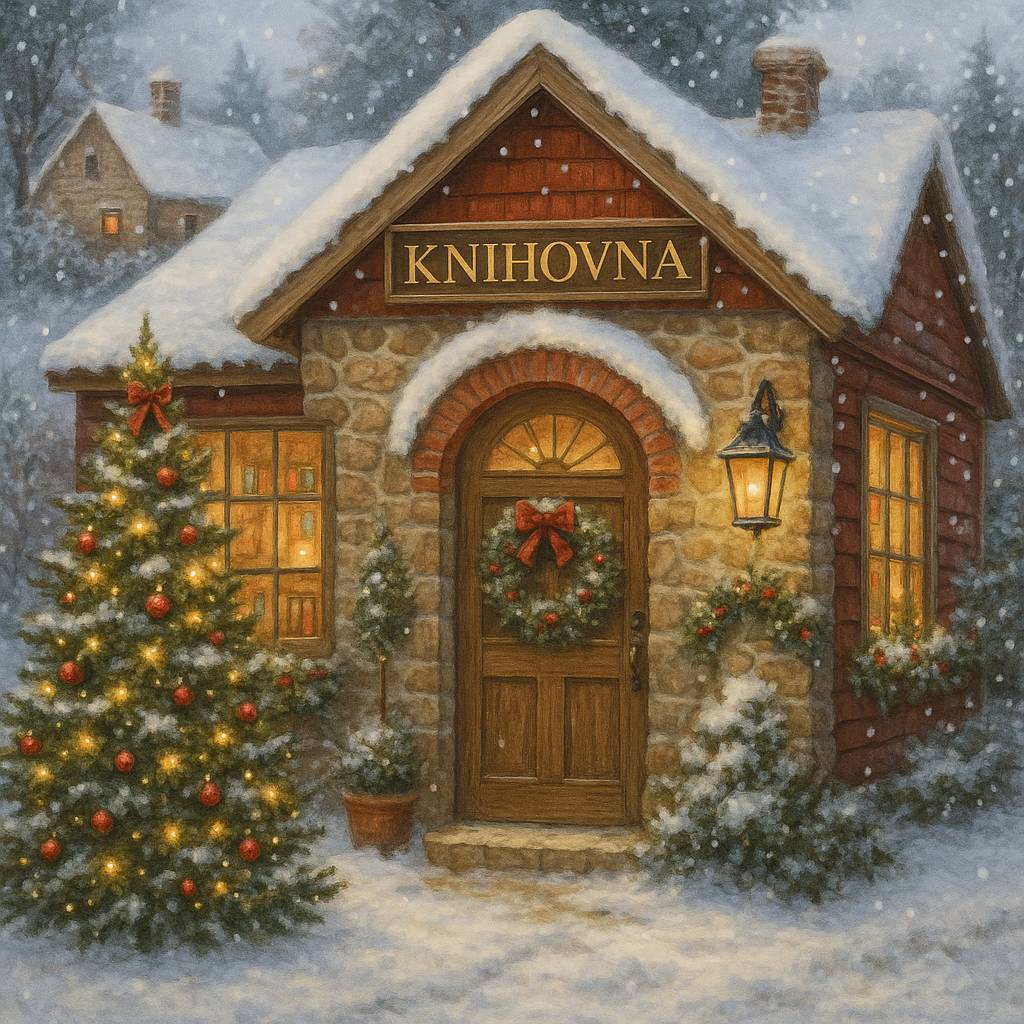 Provoz knihovny o Vánocích V úterý 9.12.2025 bude knihovna zavřená Před Vánoci si můžete půjčit knížky ještě 16.12. 2025 O svátcích 23. a 30.12. bude zavřeno Otevřeno bude pak až po Novém roce 6.1. 2026