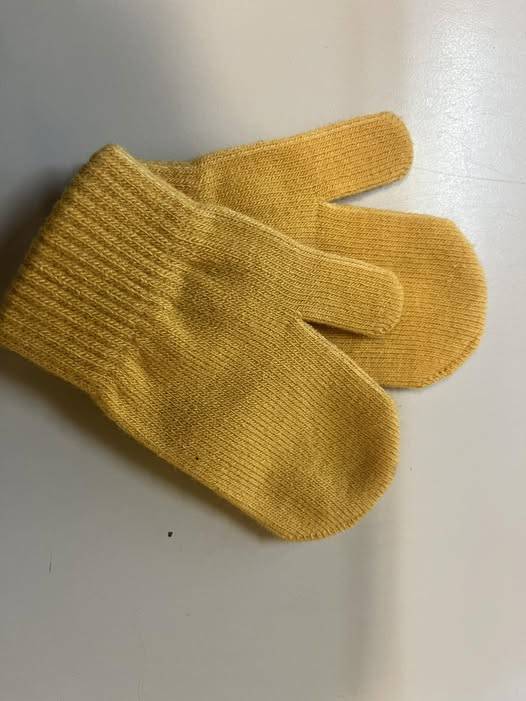 Kdo zapomněl dětské rukavičky v sokolovně na vánočním koncertě ? Na majitele čekají u přepážky v přízemí