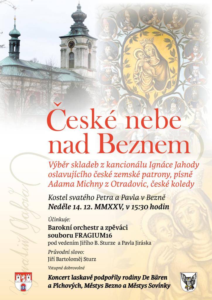 Kostel svatého Petra a Pavla v Bezně   neděle 14.12.2025 od 15:30