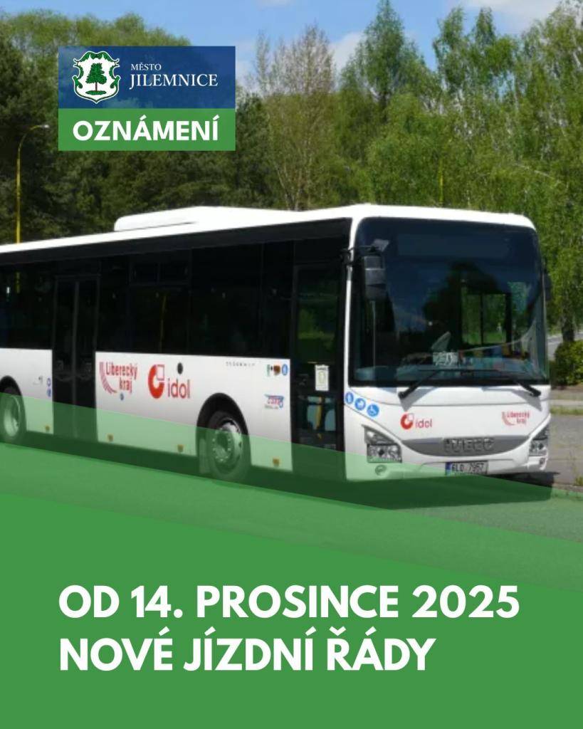 Liberecký kraj zveřejnil přehled změn, které ovlivní železniční i autobusovou dopravu v celém regionu, tedy i cestování z a do Jilemnice.