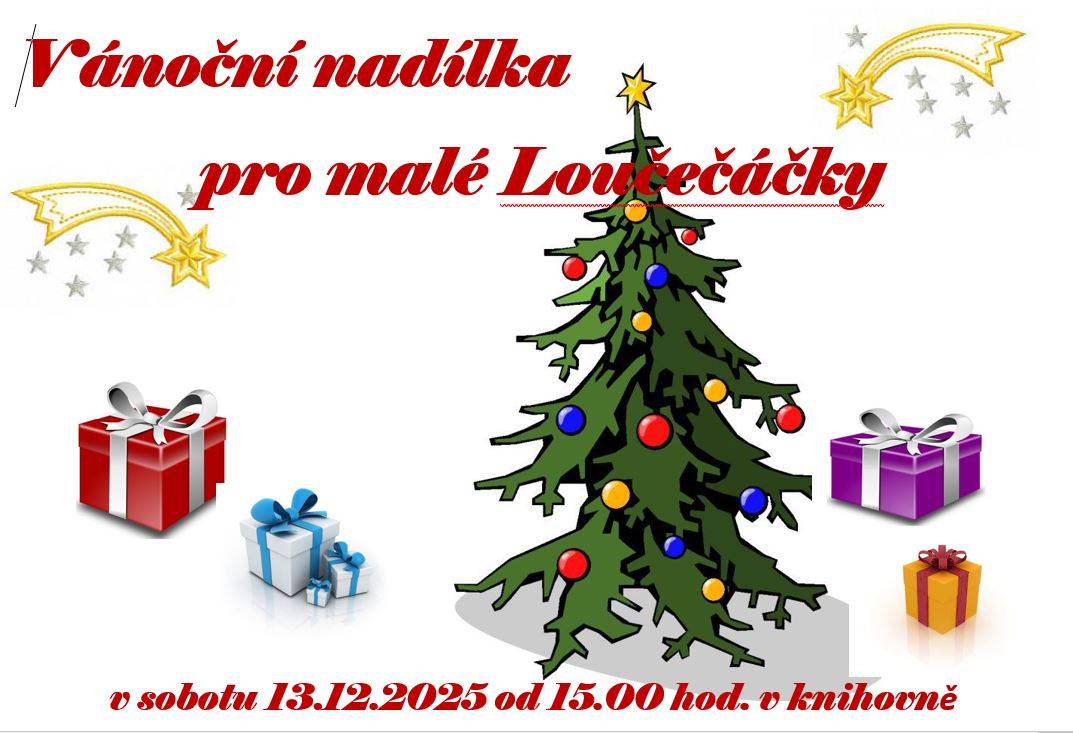 Už v sobotu 13.12.2025 proběhne nadílka pro malé Loučečáčky.