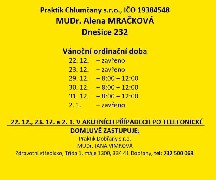 MUDr. Alena Mračková