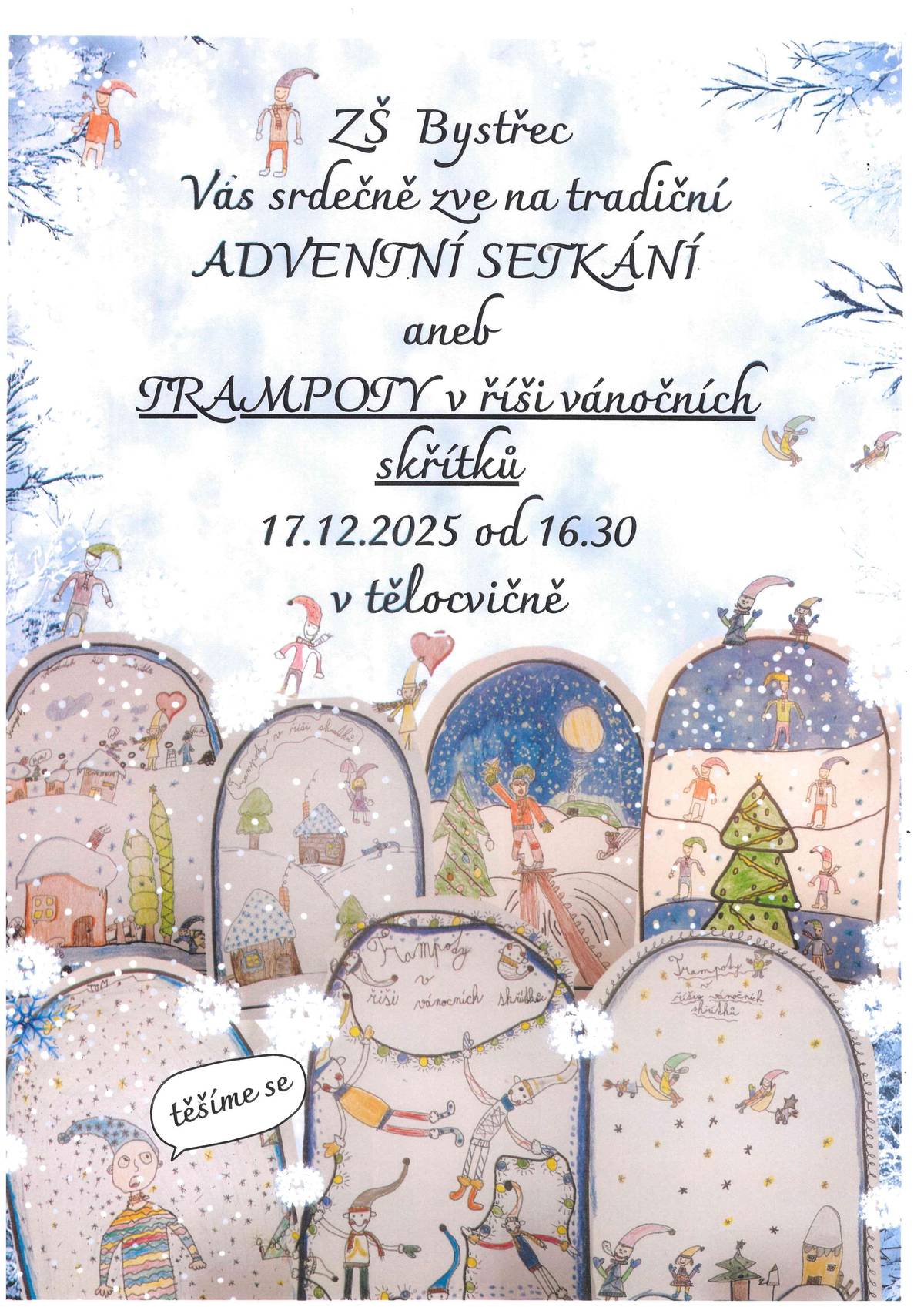 Pozvání ZŠ Bystřec: