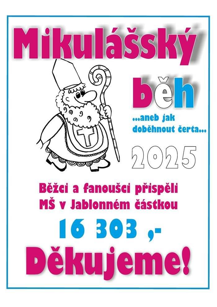 "Jabloňáci, děkujeme!" vzkazují pořadatelé.  Podrobnosti na městském webu: https://1url.cz/NJ9GK