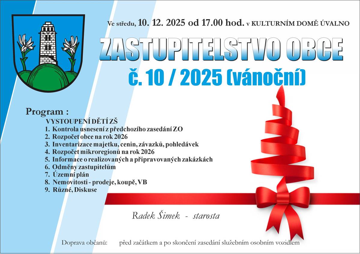Ve středu 10.12. přijďte v 17 hodin do sálu, kde si popovídáme, co se podařilo, co se chystá, navodíme tu správnou vánoční atmosféru...