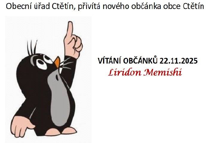 VÍTÁNÍ OBČÁNKŮ