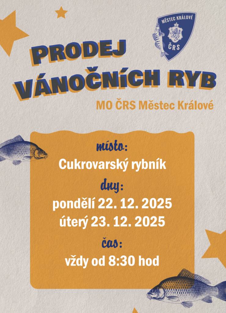 22.12.2025 - 23.12.2025 u Cukrovarského rybníku v Městci Králové