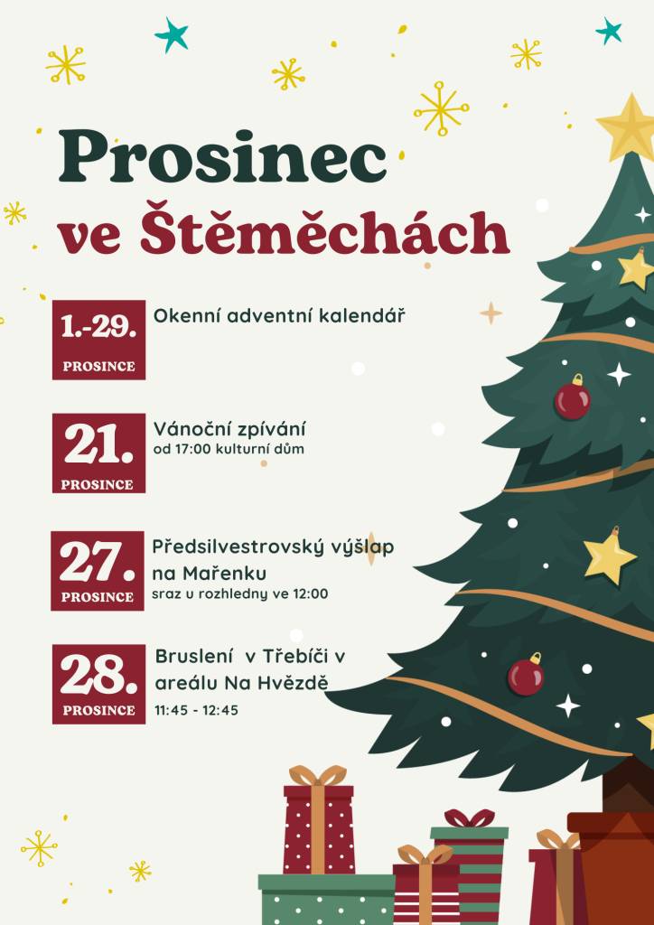 Prosinec ve Štěměchách