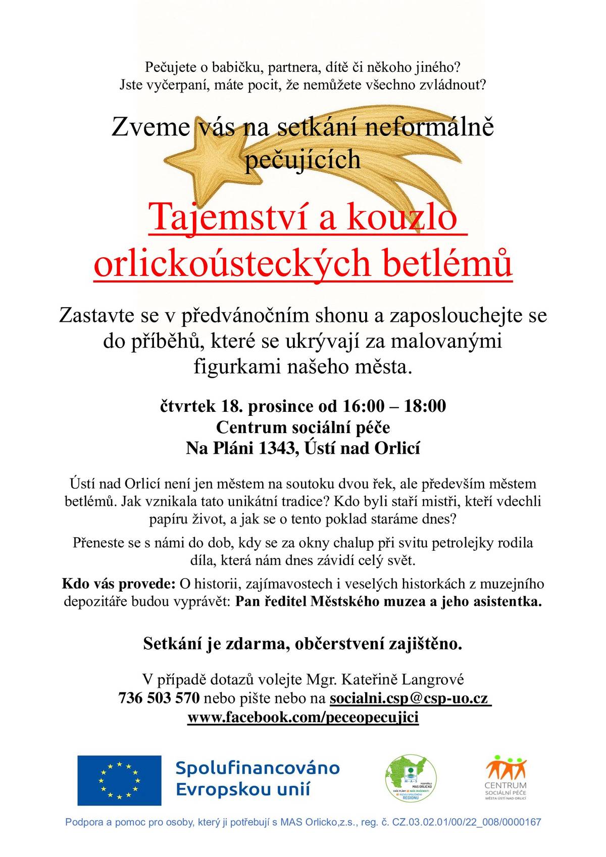 Více informací na plakátě: