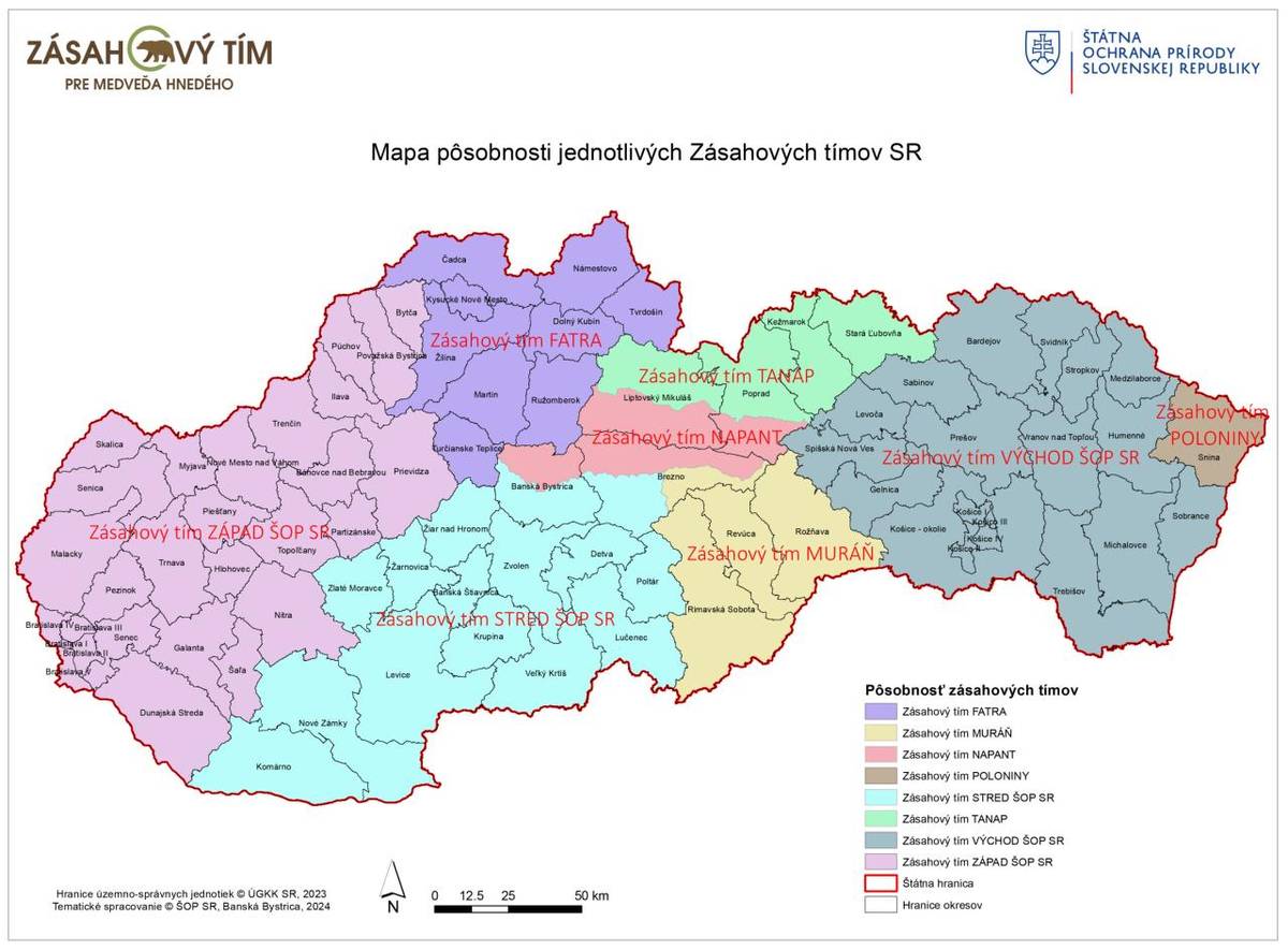 S účinnosťou od 1. februára 2025 ukončilo svoju činnosť Operačné stredisko pre medveďa hnedého Štátnej ochrany prírody Slovenskej republiky, ktoré bolo prevádzkované pod telefónnym číslom 18 081.