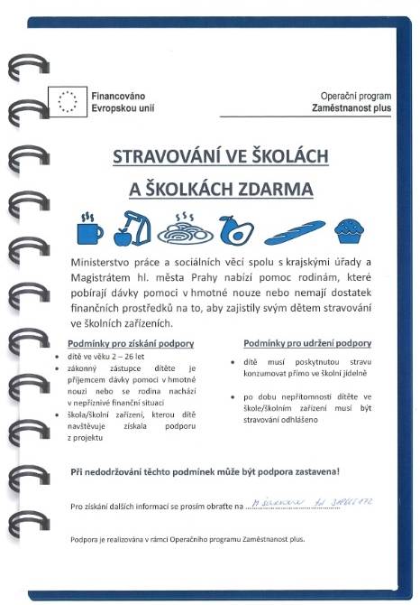 Ministerstvo práce a sociálních věcí spolu s krajskými úřady nabízí pomoc rodinám, které pobírají dávky pomoci v hmotné nouzi nebo mají nedostatek peněz na stravování svých dětí ve školní jídelně.