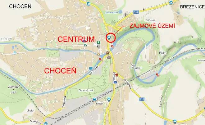 a developerský prodej pozemku parc. č. st. 118/1 o výměře 249 m2, jehož součástí je stavba, budova č. p. 118 (objekt k bydlení) v k. ú. Choceň