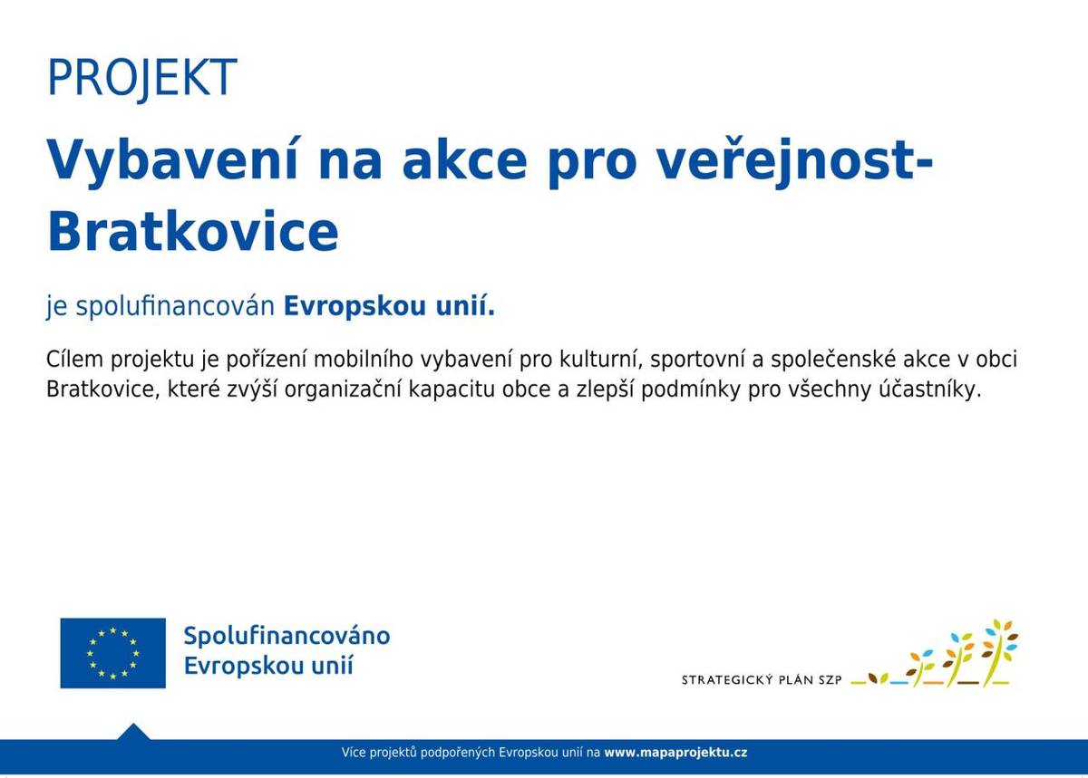 Publicita projektu 2025