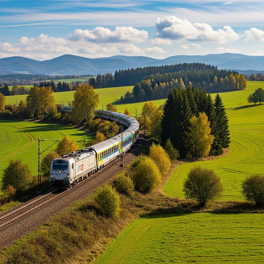 Dne 13. prosince 2025 se uskuteční rozvoz vlakem z Okříšek do Znojma, který odjíždí v 9:02 a do Znojma přijede v 10:22. Akce probíhá v rámci programu Coffee to Help v moravských Budějovicích, konkrétně na faře u kostela sv. Jiljí a v Domě svatého Antonína.