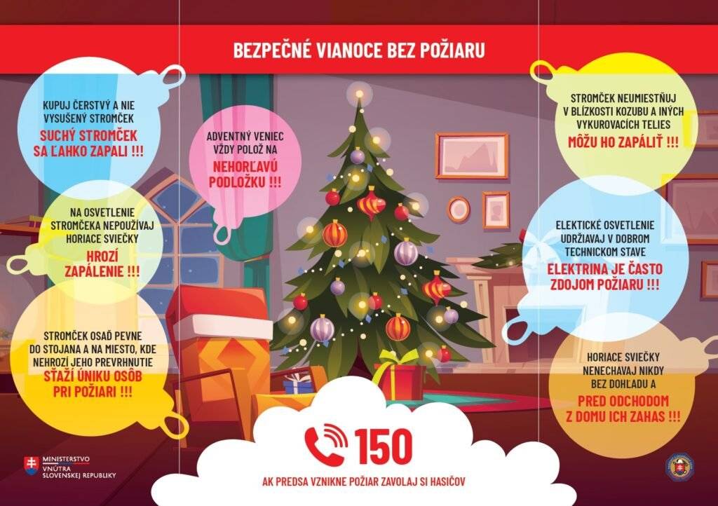 OR  HaZZ v Novom Meste nad Váhom  v rámci preventívno- výchovného pôsobenia zverejňuje informácie  zamerané na pokojné Vianoce a vykurovanie.