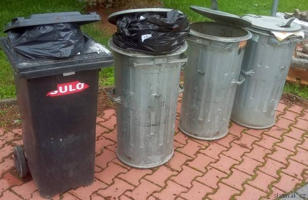 Vývoz popelnic o vánočních svátcích bude posunut o jeden den.