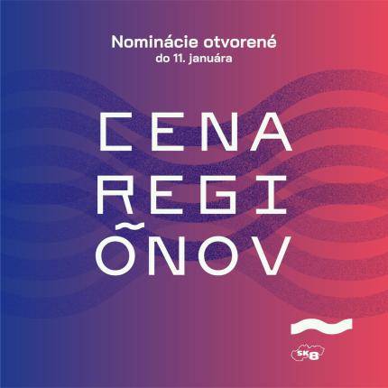 Združenie SK8 oficiálne spustilo prihlasovanie nominácií na tretí ročník ocenenia CENA REGIÓNOV. Cieľom je verejne poďakovať a oceniť výnimočné osobno...