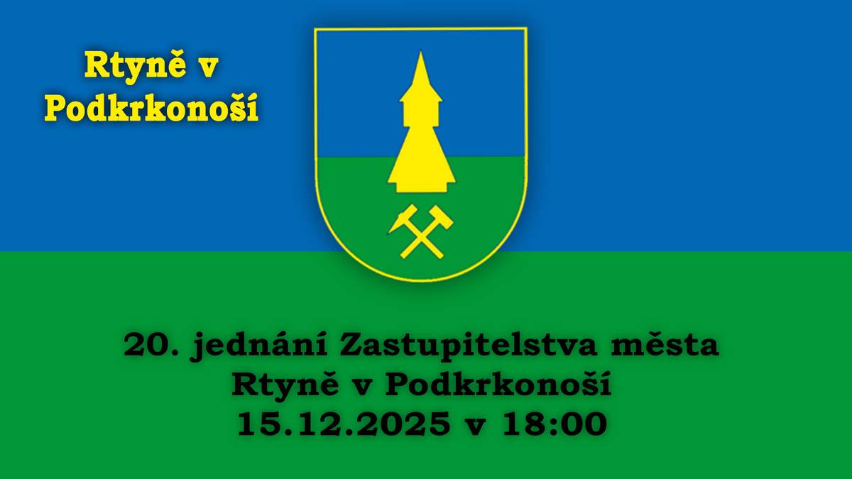 Vážení občané, v pondělí 15. 12. 2025 od 18 hodin proběhne online přenos veřejného zasedání zastupitelstva našeho města. Toto živé vysílání můžete sledovat 15. 12. 2025 od 18 hodin pod odkazem: https://youtube.com/live/oE_LmPQtmZM?feature=share  YOUTUBE kanál našeho města můžete odebírat ZDE