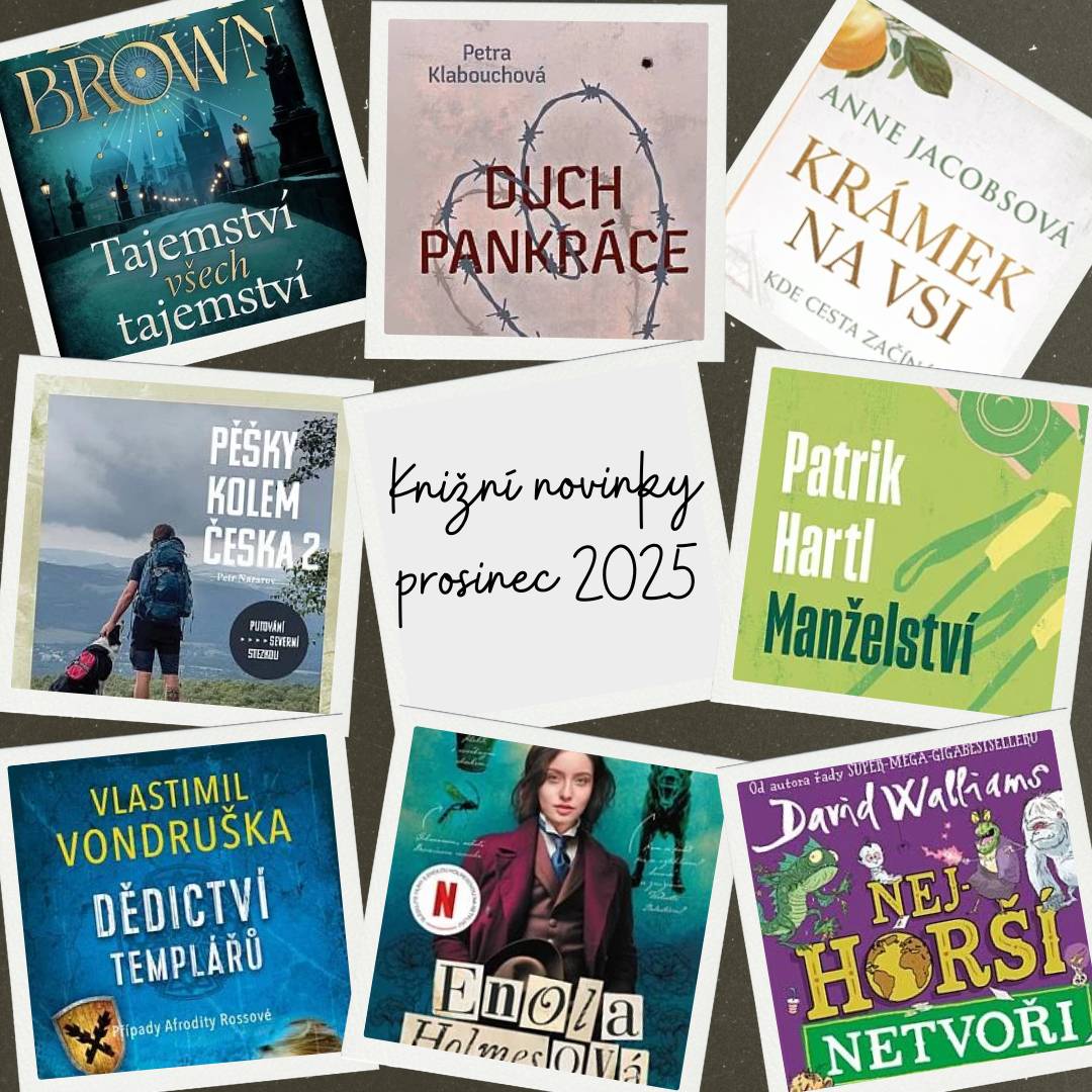 Děkujeme opět Městské knihovně Tachov za krásné knižní novinky. Přijďte si vybrat - tento týden ve čtvrtek 11. 12. od 16,30 do 18,00 a v sobotu 13. 12. od 10 do 12 hodin. Vaše knihovna