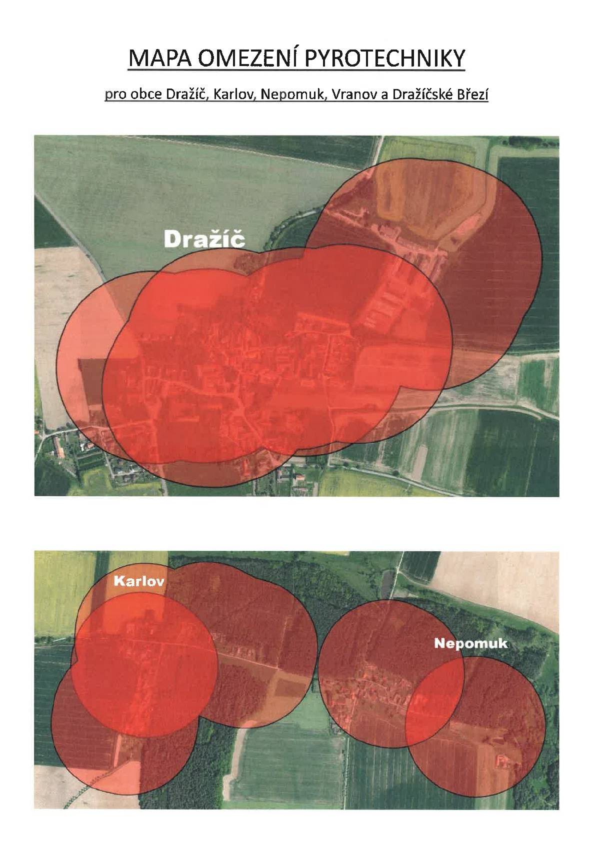 Mapa omezení pyrotechniky