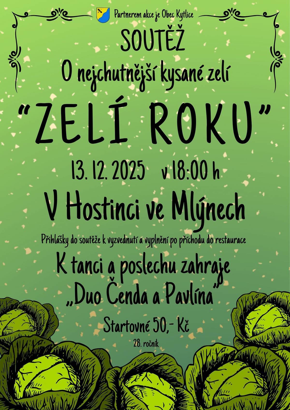 Zelí roku 13.12.2025