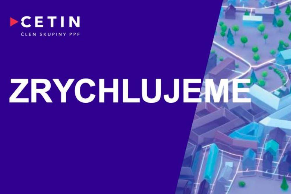 CETIN zjišťuje zájem o rozšíření optické sítě.