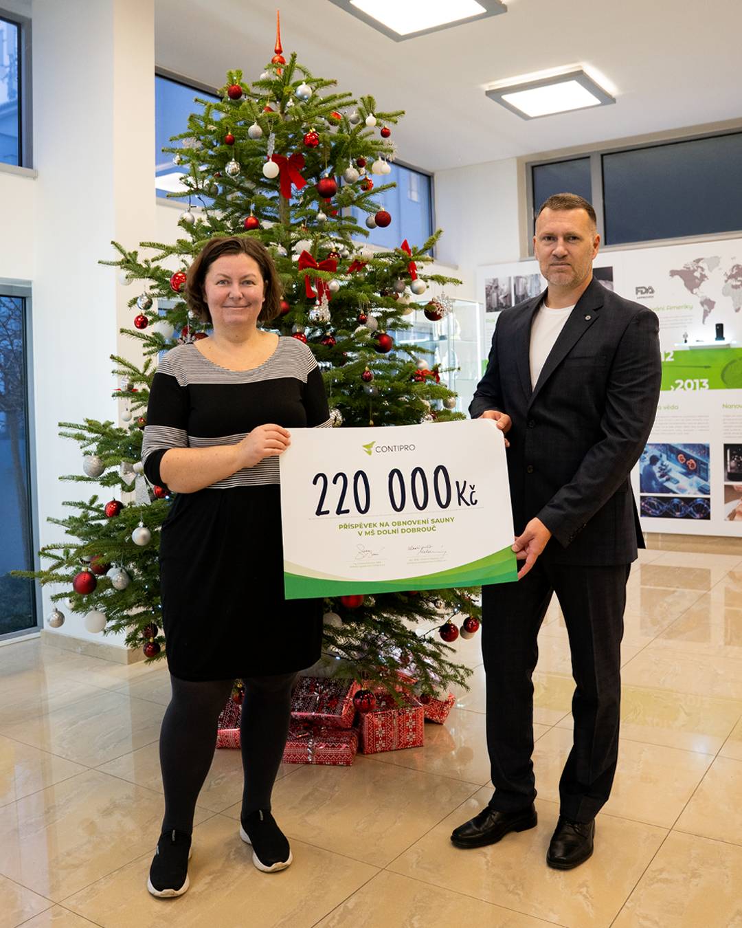 Dolní Dobrouč je domovem naší firmy, a proto dlouhodobě podporujeme aktivity, které přispívají k jejímu rozvoji a zlepšují kvalitu života místních obyvatel.