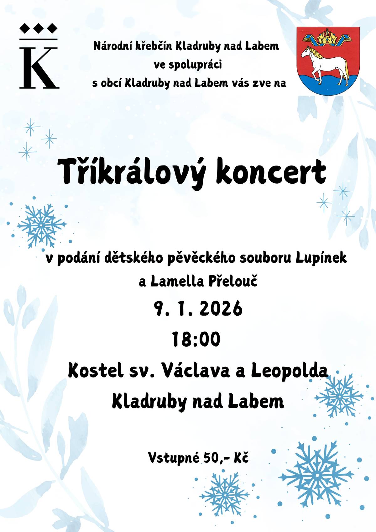 9.1.2025    Kladruby nad Labem