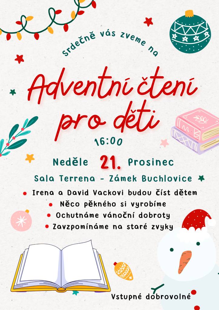 - v neděli 21.12.2025