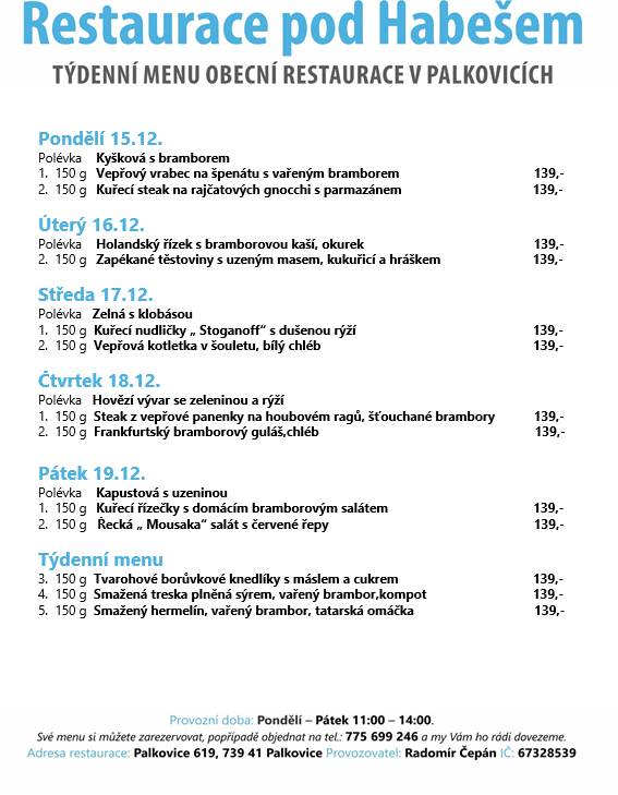 Restaurace pod Habešem