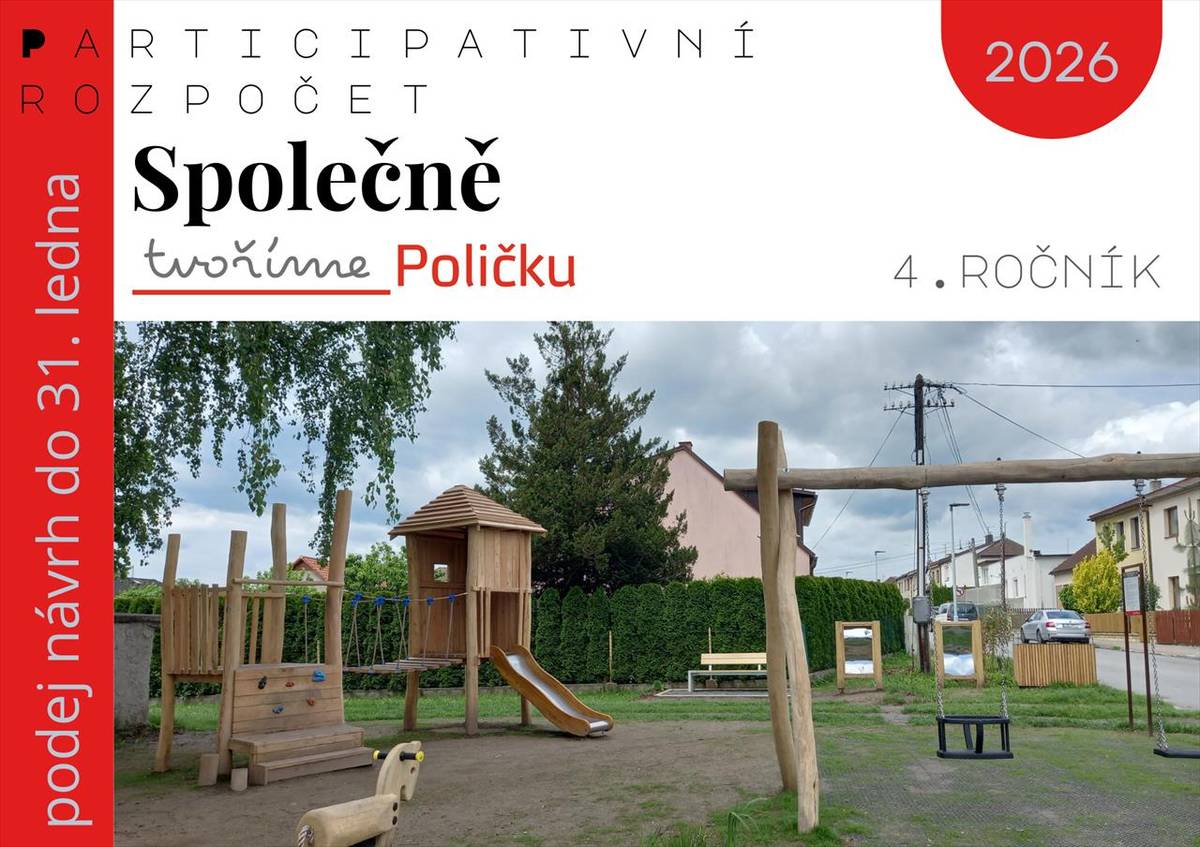 Participativní rozpočet je moderním prostředkem k obohacení vztahů mezi občany města Poličky navzájem, taktéž mezi občany, politiky a úředníky města. Občané sami nominují projekty na zlepšení života v Poličce a následně hlasují o tom, které dosáhnou na finanční podporu. Město Polička v tomto procesu plní ...  (Městský úřad / Informace z odborů)