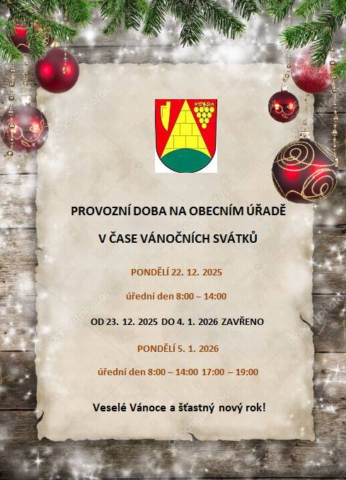 Rapotice v období vánočních svátků