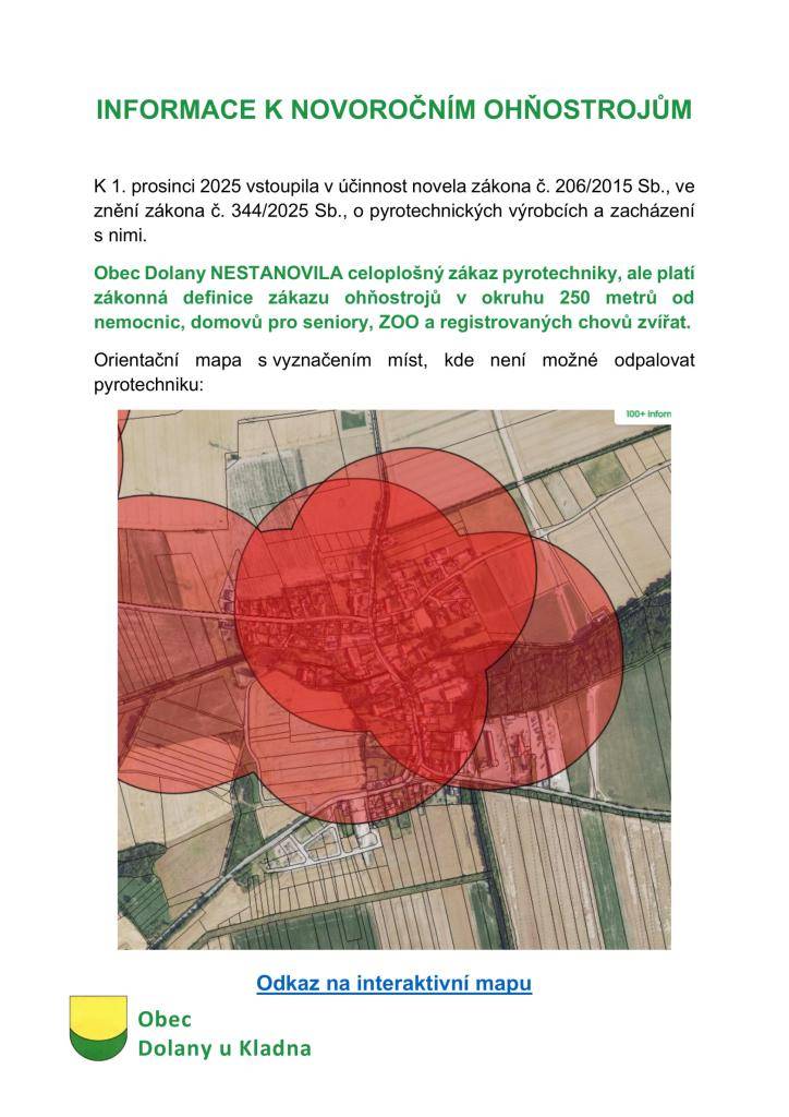 Informace od 1. prosince 2025.