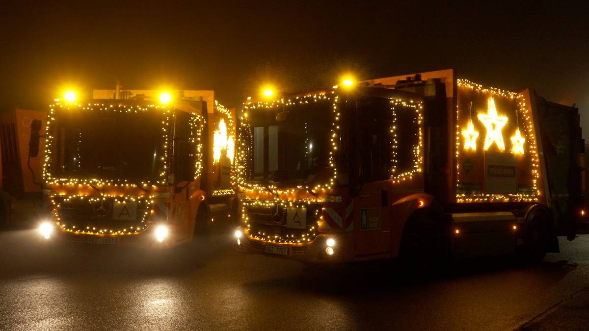 Během vánočních svátků dojde ke změně termínu svozu komunálního odpadu. Místo obvyklé středy proběhne svoz v úterý  23. a 30. prosince 2025.