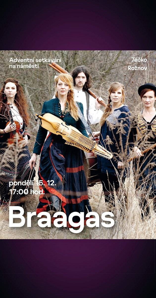 ❤️ADVENT V ROŽNOVĚ nabídne dnes, v pondělí 15. prosince od 17 hodin na náměstí vystoupení převážně kapely zaměřené na lidovou hudbu z různých částí Evropy kapely BraAgas  ❤️ Od 10 do 19 hodin jsou každý den na náměstí otevřeny dva vánoční stánky s občerstvením a pro děti zase staročeský kolotoč ❤️ Prožijte s námi krásný Advent v Rožnově