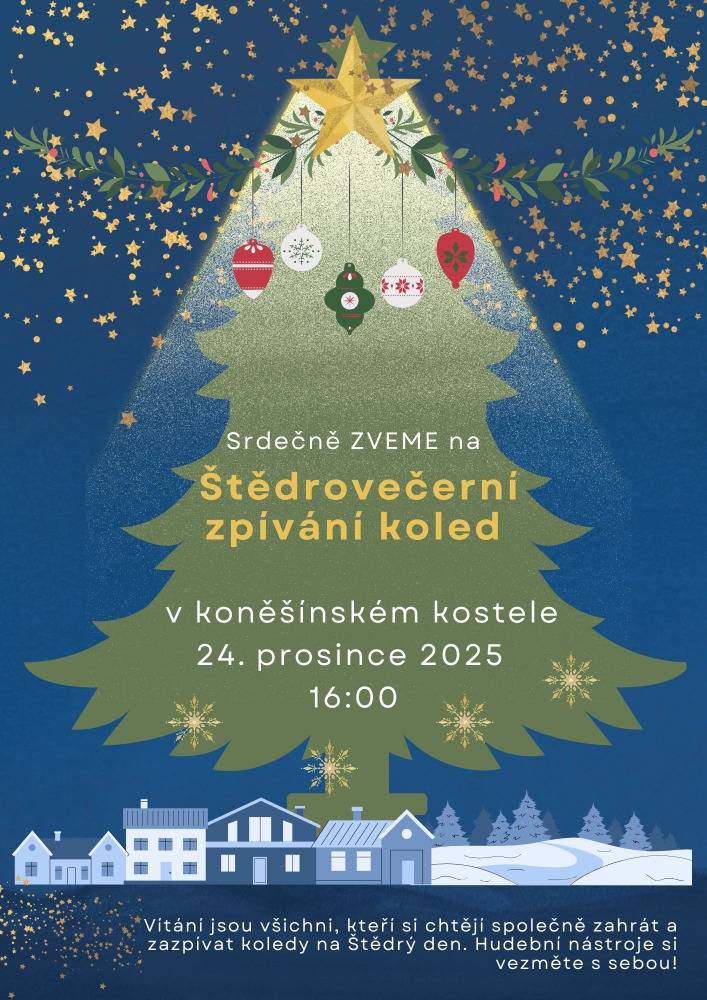 V kostele sv. Bartoloměje 24. 12. 2025 od 16h