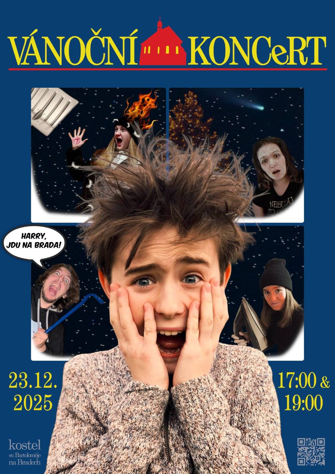 Připojujeme pozvánku na Vánoční koncert na Bradech