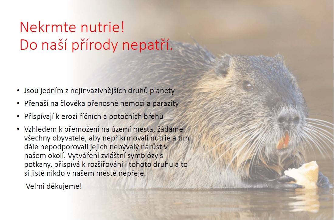 Do naší přírody nepatří!