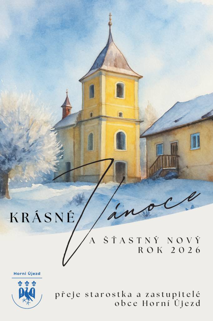Vánoční přání obce Horní Újezd