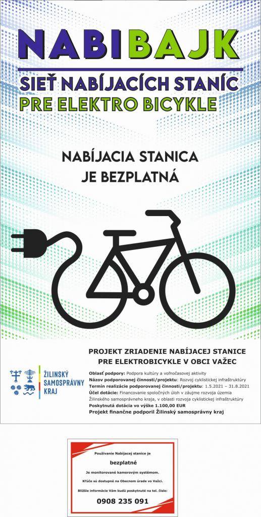 Oblasť podpory: Podpora kultúry a voľnočasovej aktivity  Názov podporovanej činnosti/projektu: Rozvoj cyklistickej infraštruktúry  Termín realizácie podporovanej činnosti/projektu: 1.5.2021 – 31.8.2021  Účel dotácie: Financovanie spoločných úloh v záujme rozvoja územia Žilinského samosprávneho kraja