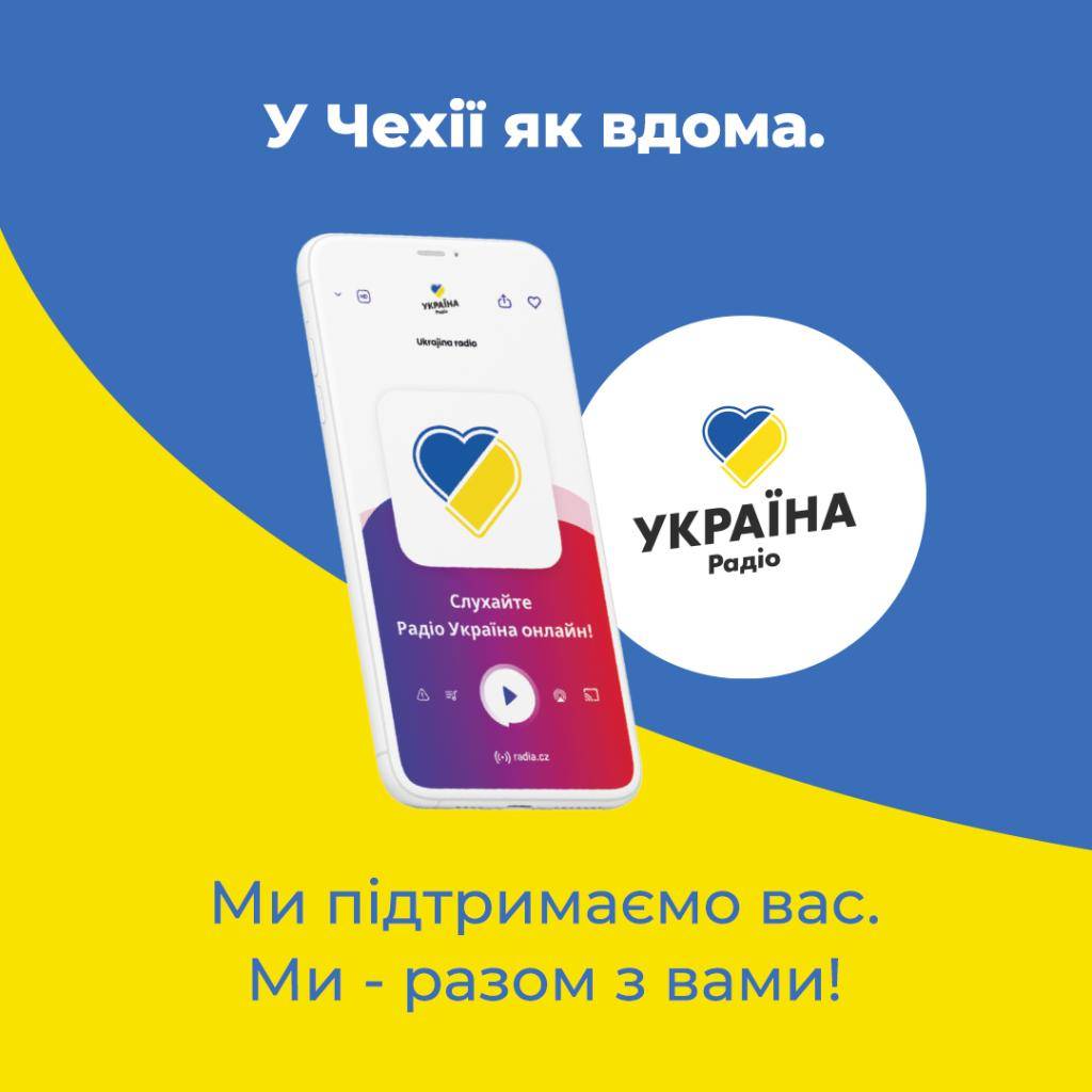 Pro uprchlíky vysílá nově Rádio Ukrajina