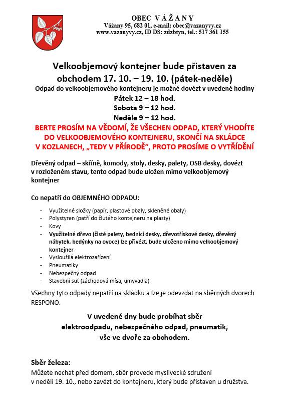 Datum konání: 17. 10. 2025 - 19. 10. 2025