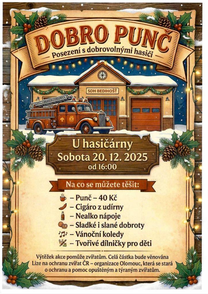 Hlášení rozhlasu 17.12.2025