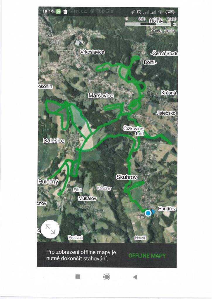Lyžařské  stopy  na Maršovicích a okolí od 4.2.2023
