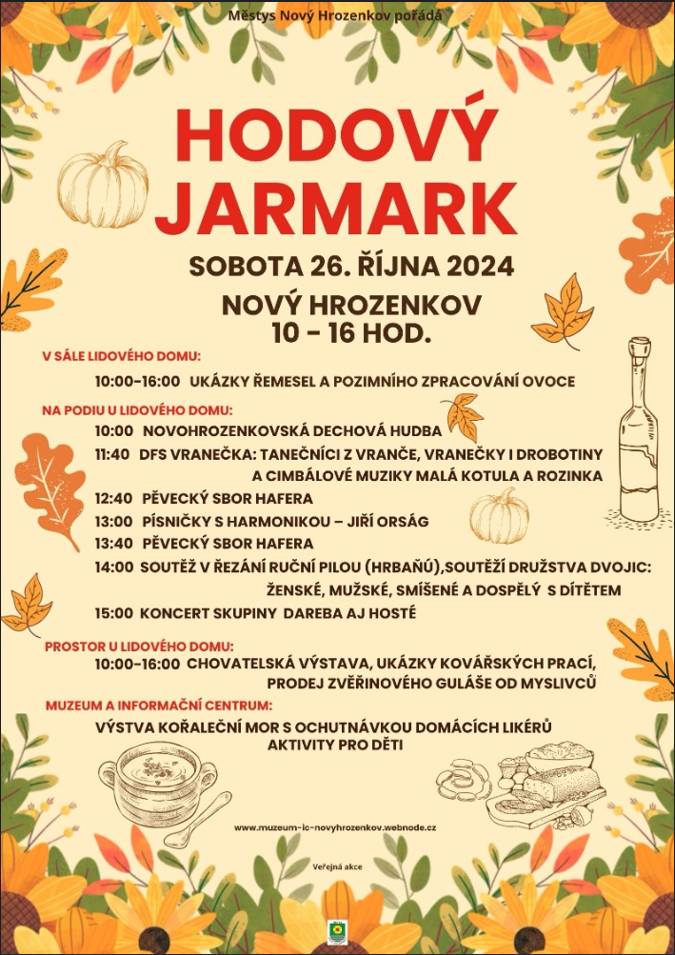 Hodový jarmark - IC Nový Hrozenkov