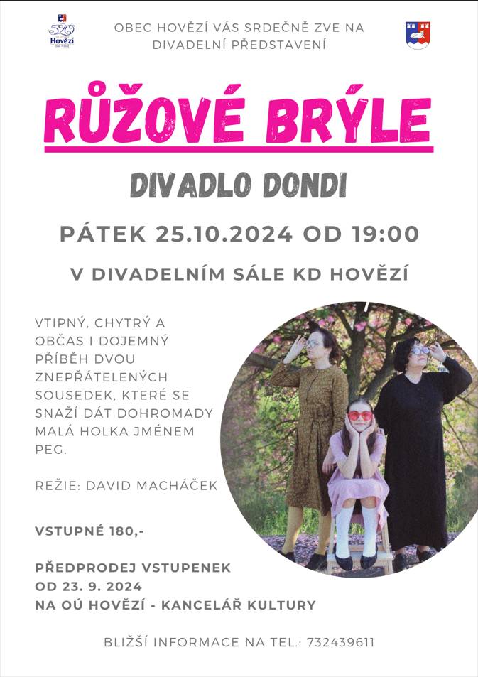 Divadlo Dondi - RŮŽOVÉ BRÝLE
