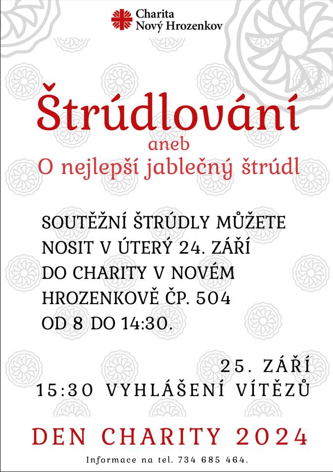 Charita N.H. - Štrúdlování, Týden s Charitou, Oslava 20 let stacionáře Slunečnic